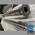杰德 鋼帶造粒機擠出機螺桿機筒 耐熱耐腐蝕 型號齊全 支持定制-舟山市杰德機械有限公司